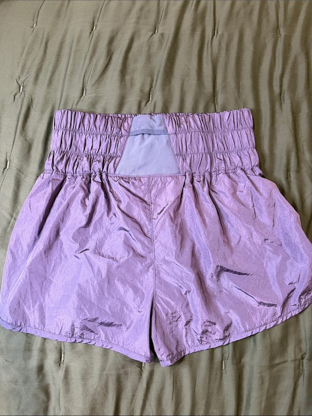 FP Movement by Free People Lavender High-Waist Athletic Shorts - Picture 3 of 4